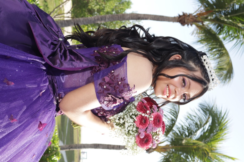 Miriam Yoselin sonriendo